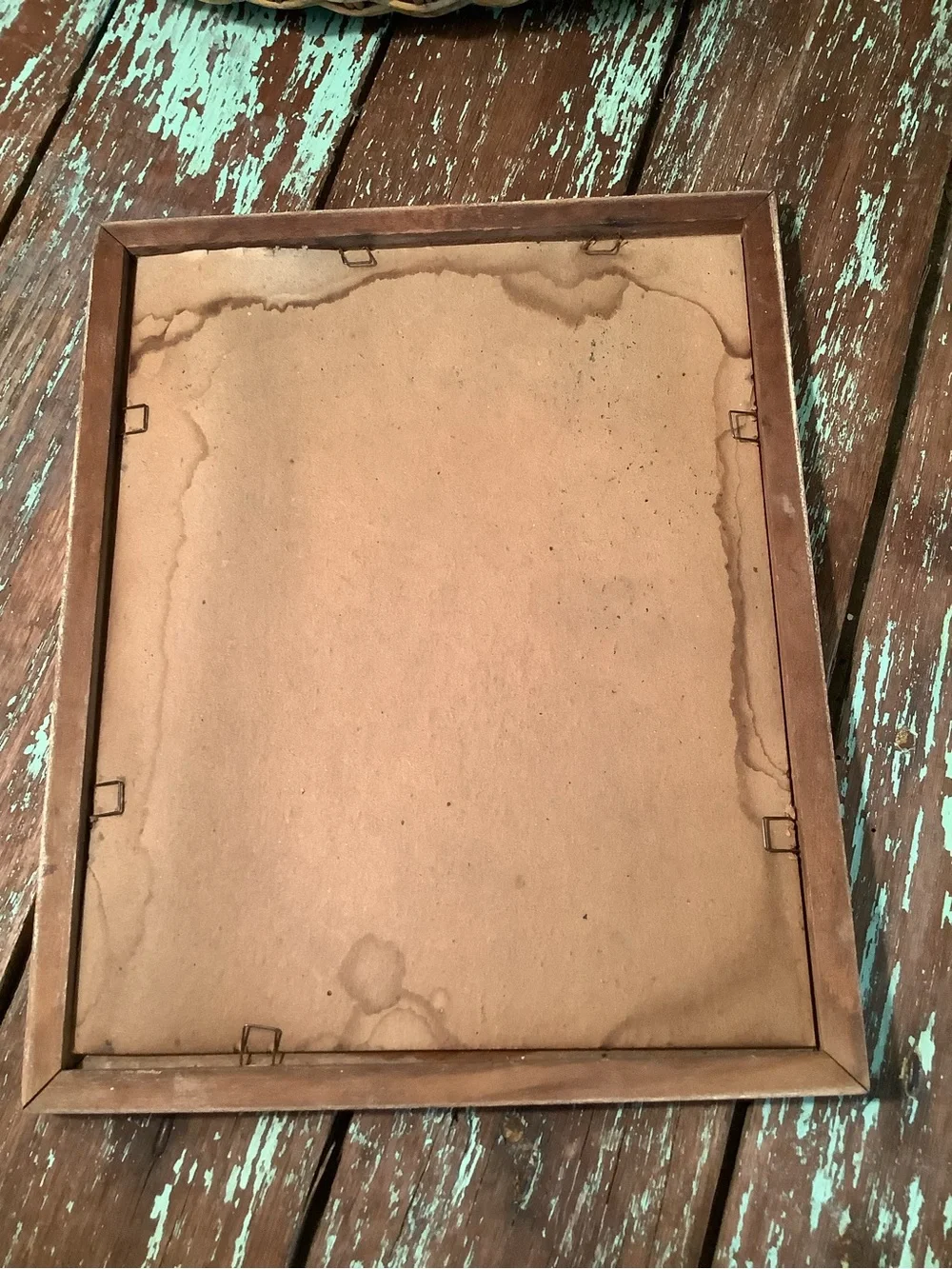 Antique set oval